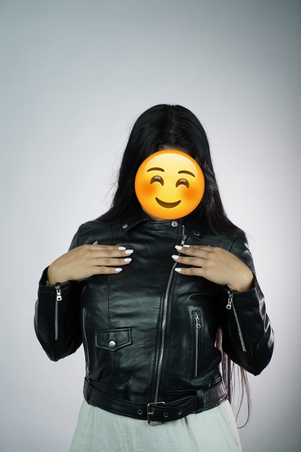 جاكيط كوير أصلية، مصنوعة يدويًا من الجلد الطبيعي %100